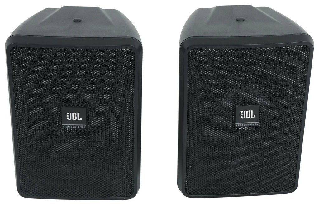 23-1 Control 3" Speakers Wall Indoor/Outdoor Black (6) Amp Commercial 70v JBL +