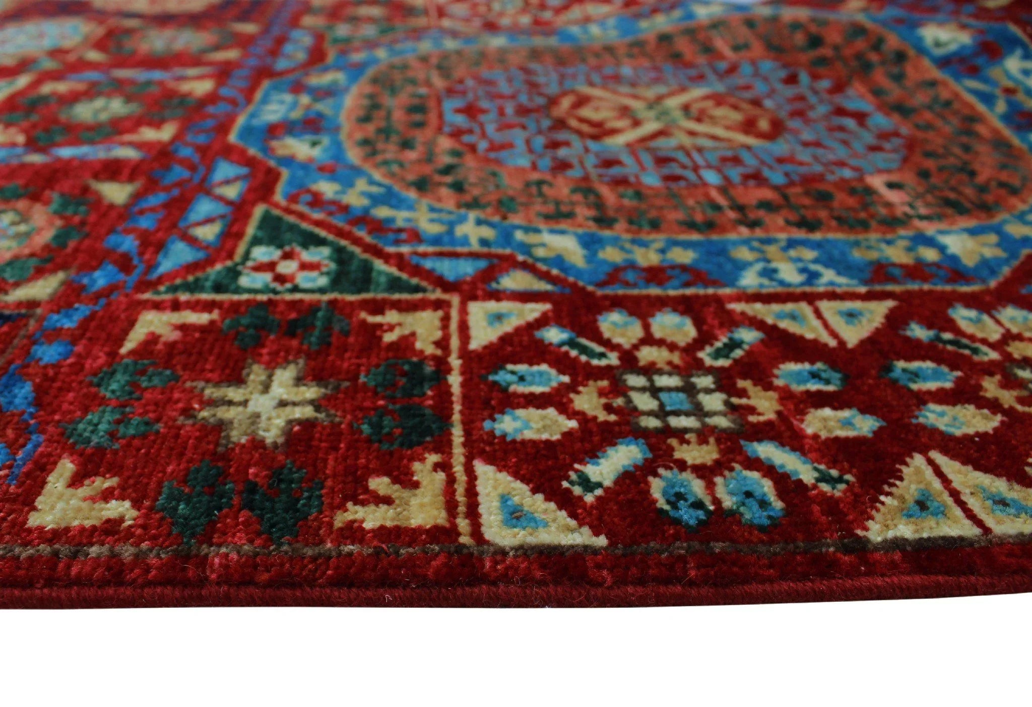 Aria Runner, 17'8" x Lenora Red/Blue 2'7"