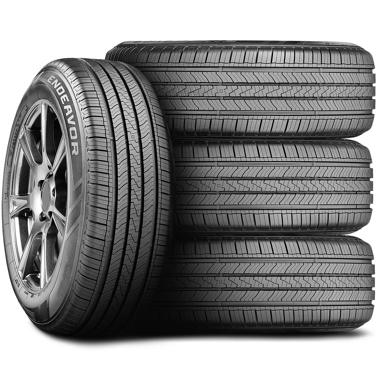 2012-15 Cruze A/S 4 98V Season Chevrolet (FOUR) 2012-18 XL Tires LT, of Fits: Endeavor 225/50R17 All Focus Electric Set Ford Cooper AS