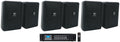 23-1 Control 3" Speakers Wall Indoor/Outdoor Black (6) Amp Commercial 70v JBL +