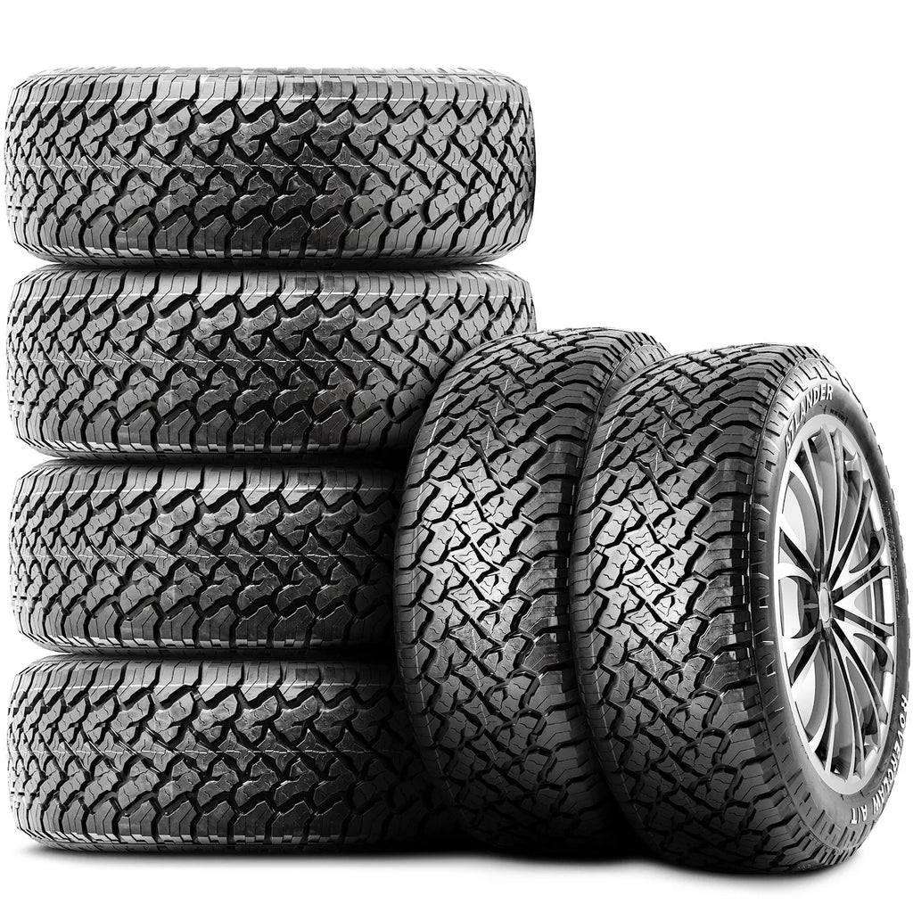 Roverclaw A/T 1995-2002 TRD Fits: Pro, All E Tacoma Ply Load Chevrolet Terrain Tire AT 10 Tahoe LT Toyota Atlander 245/75R16 2015 LT