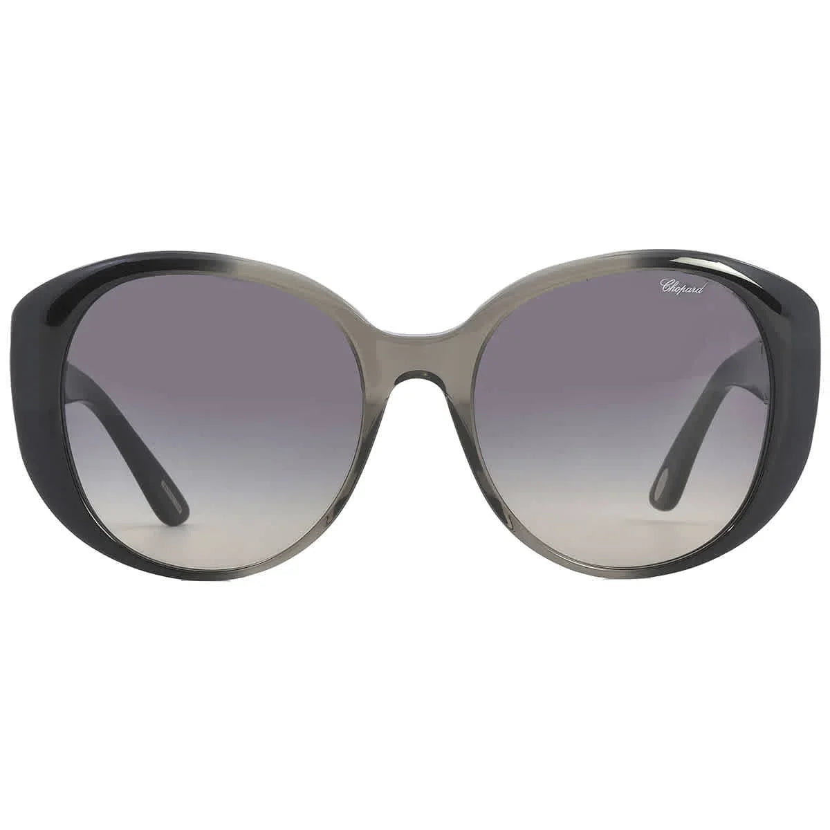 54 Ladies Grey Chopard Sunglasses Gradient 0W40 Oval SCH188S