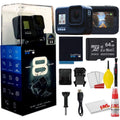 Care and Camera With More. Memory Card 64GB - Black Digital Clean HERO8 GoPro + Set and Action