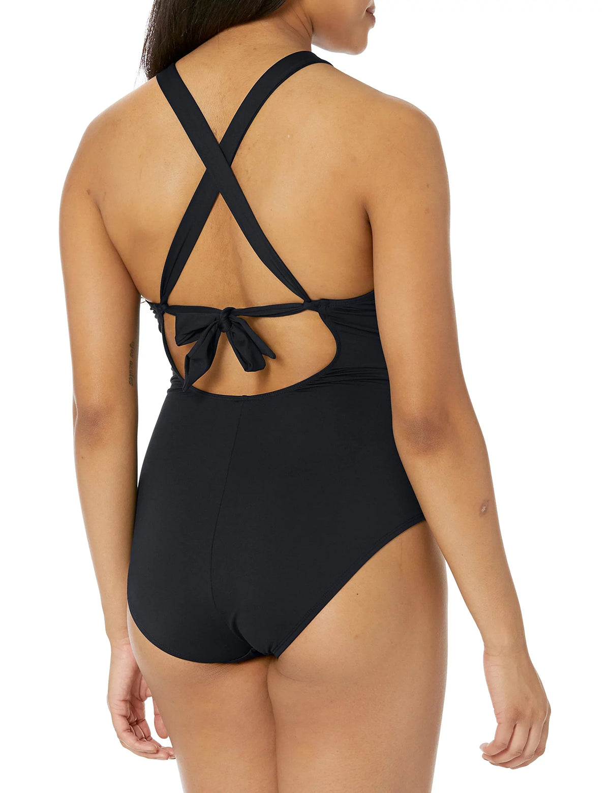 Blanca Keyhole Women's One La Island Neck High Goddess Piece Swimsuit