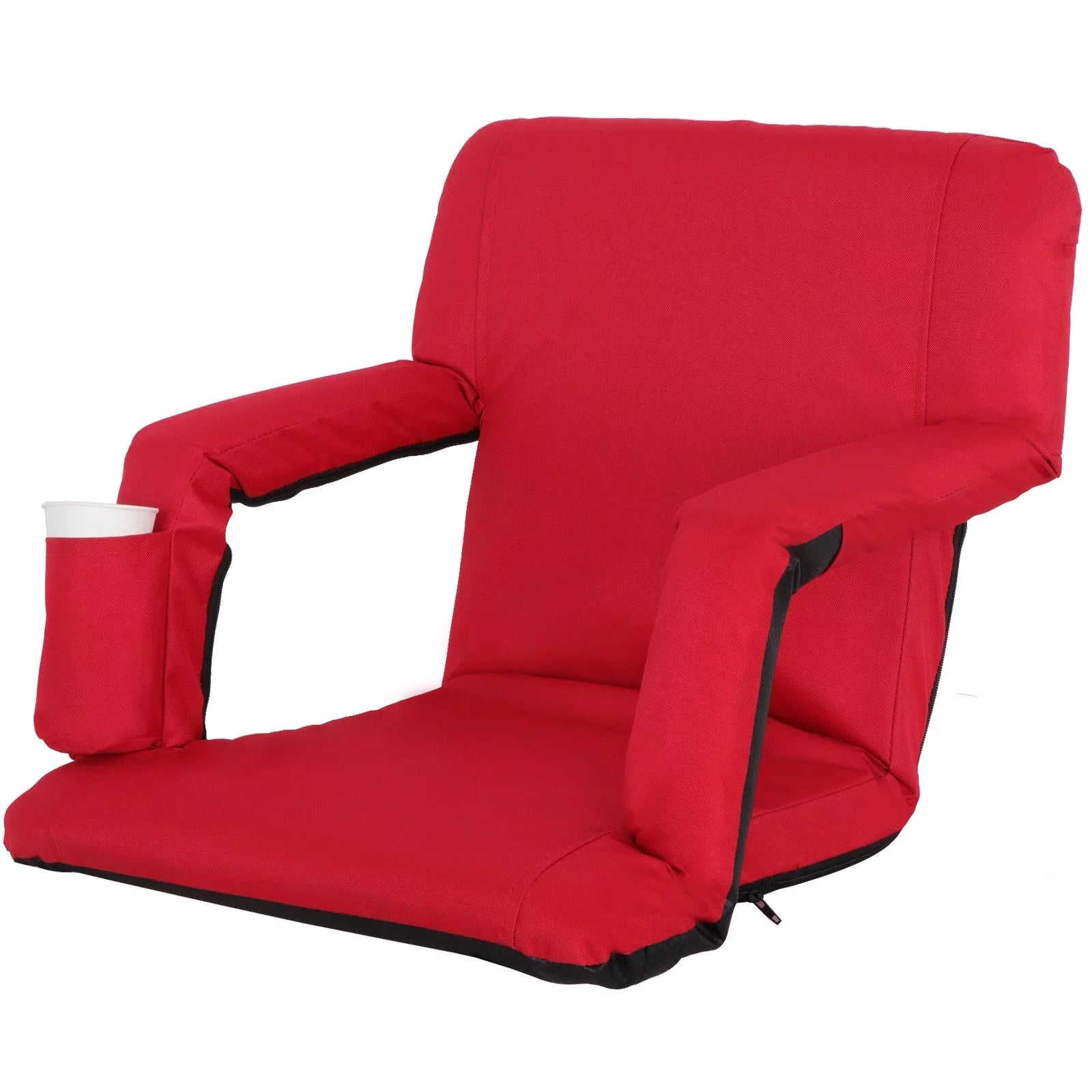 Stadium Red - Water-resistant ZENSTYLE Cup Holder with 7 Tiltable Positions Seat