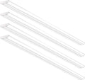 Slim Garage Lights, Office 4 Shop LED Foot 110W Wraparound T8 Mount for 8 8FT Pack QCAI 5000K, Compact Fluorescent Ultra Grade 12500LM, Equiv.], Flush Warehouse, Light LED Commercial [6-lamp Strip