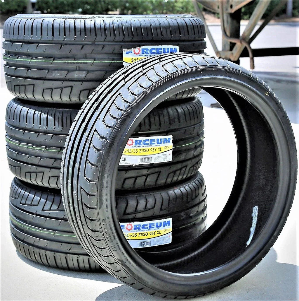 2 Tires BMW Pair 4Matic, High 95Y Base 2017-19 ZR Mercedes-Benz A/S Octa All (TWO) Season Forceum Fits: 2010-16 XL 245/35R20 528i E300 of Performance