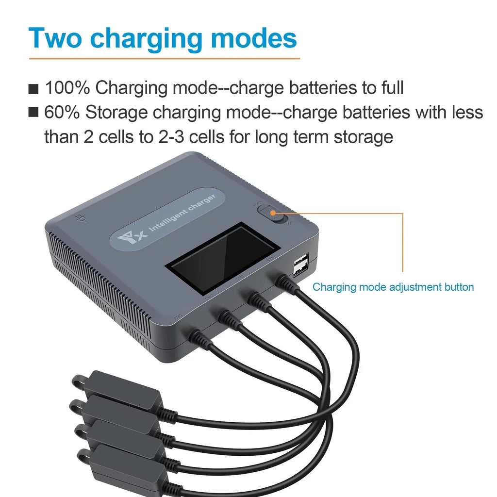 2 In 1 Battery 4k Compatible LCD Battery Accessories Display oxygen Photography Hub Quick Camera With Charger Drones Mavic 2S And oxygen With Charging ZiSUGP with Charger 6 DJI