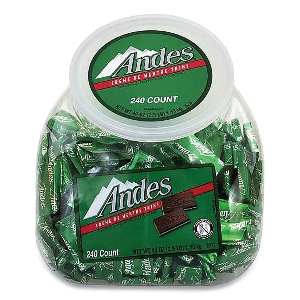 Bundle 240 Mint of Tub Piece Chocolate 5 De Creme Thins, | Menthe Each