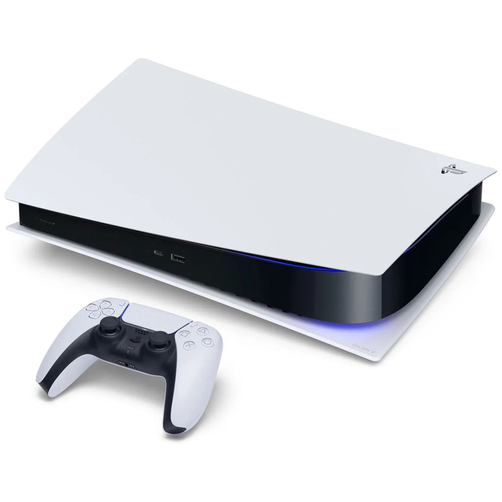 Console White Controller, 3D Charge Dock Headset with Controller White Playstation Surge PULSE Extra Disc Sony 5 Bundle and Version Dual