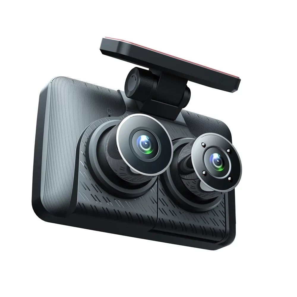 Dash Clear Camcorder Car Mirror Car 3 Car Angle Wide Recorder Recording Rearview Driving Cameras Video Auto Cam Camera Shinysix Safety 4in Recorder