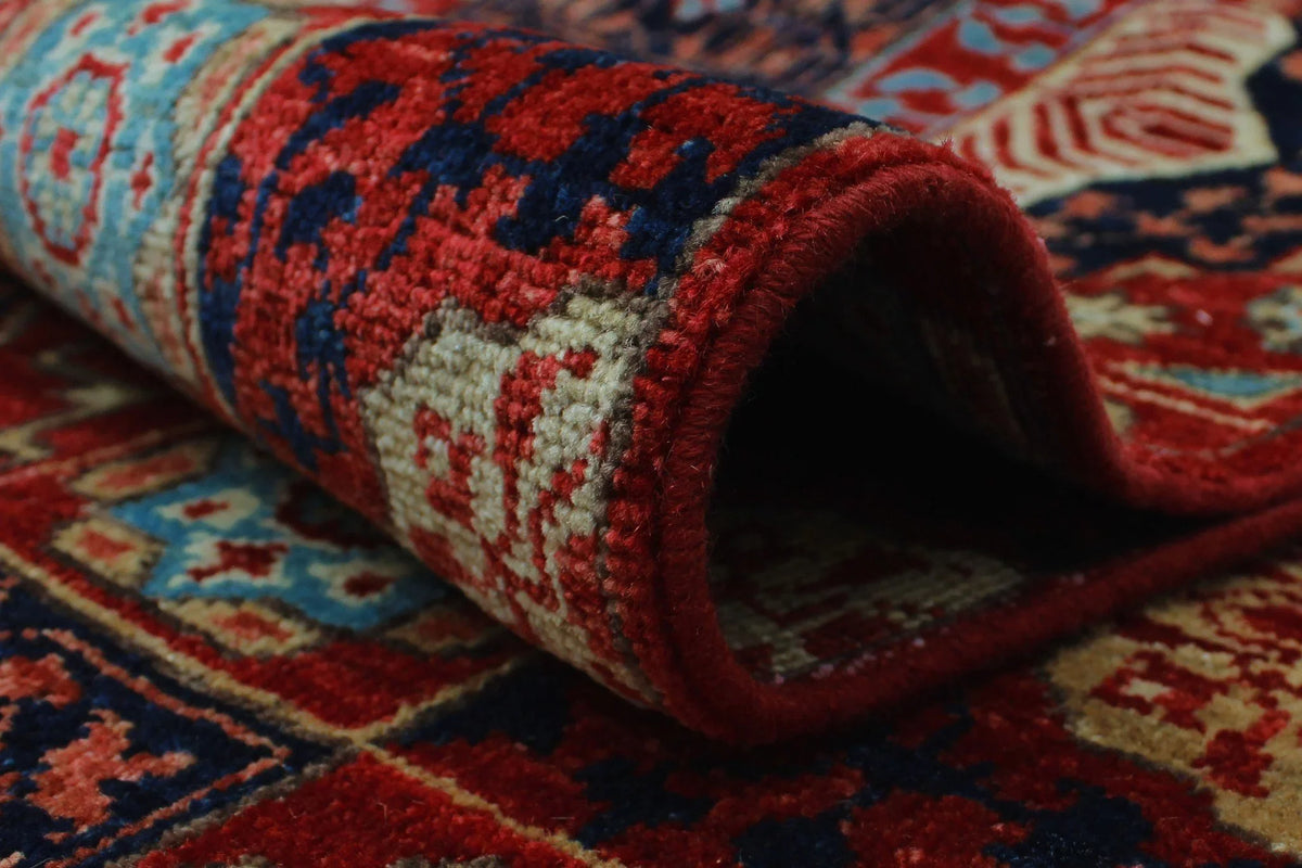 Aria Runner, 17'8" x Lenora Red/Blue 2'7"