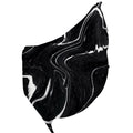 Neck Gift FREEAMG Sunscreen Long Marble Wraps for Shawls Packed Hair Scarf Black Wraps Headscarf Silk Oblong Large Women