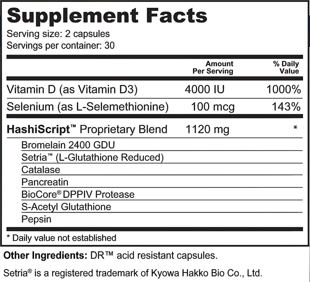 '- Formula and Thyroid by Glutathione Cohen Support Immune with Suzy HashiScript and Catalase