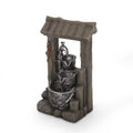 Outdoor and Berrien House 3-Tier Bucket Gray Noble Brown Fountain,