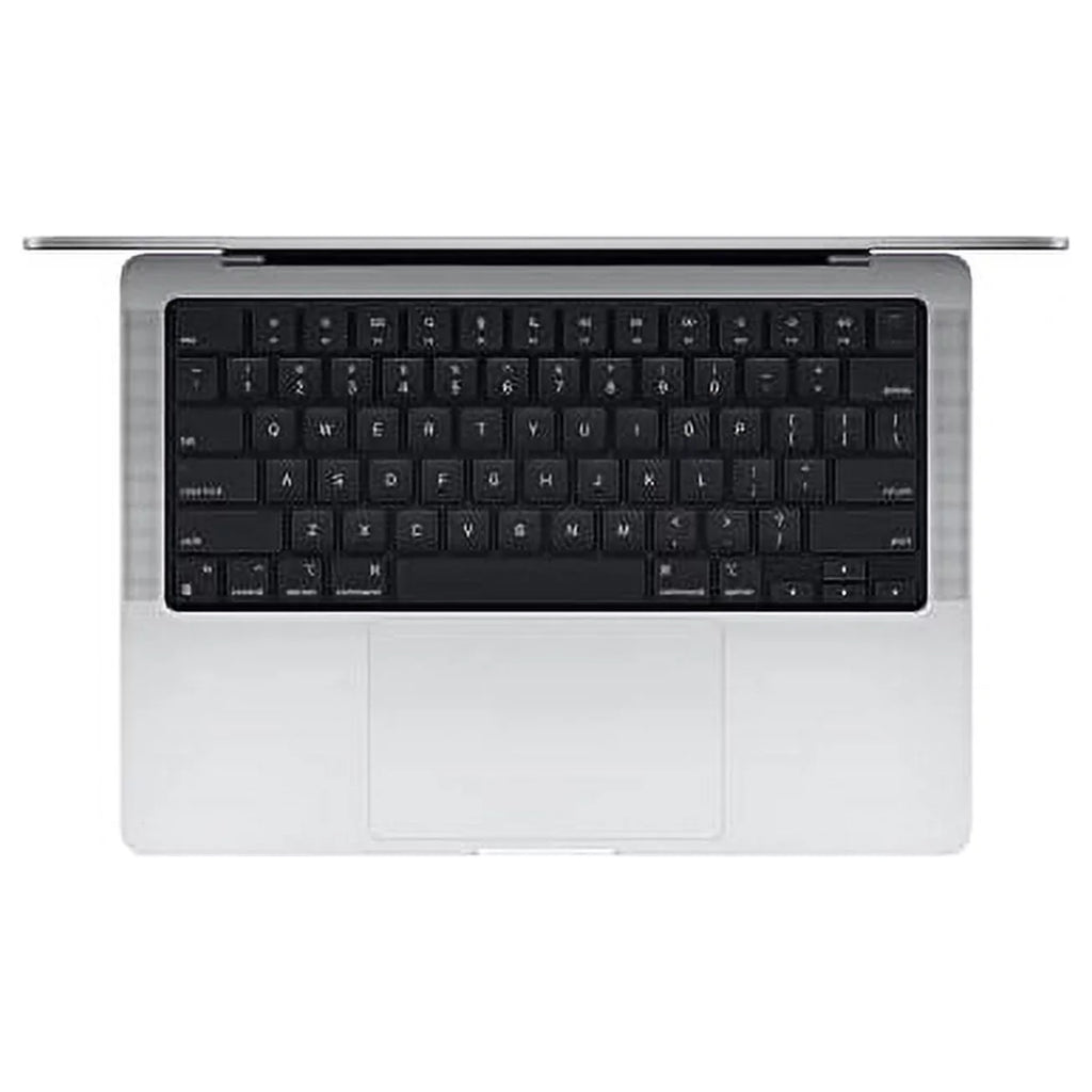 (Refurbished) Pro Silver 16GB MacBook Pro 8 RAM, CPU (14-inch, 512GB Restored with 14 Apple chip - core M1 GPU, SSD) and core Apple