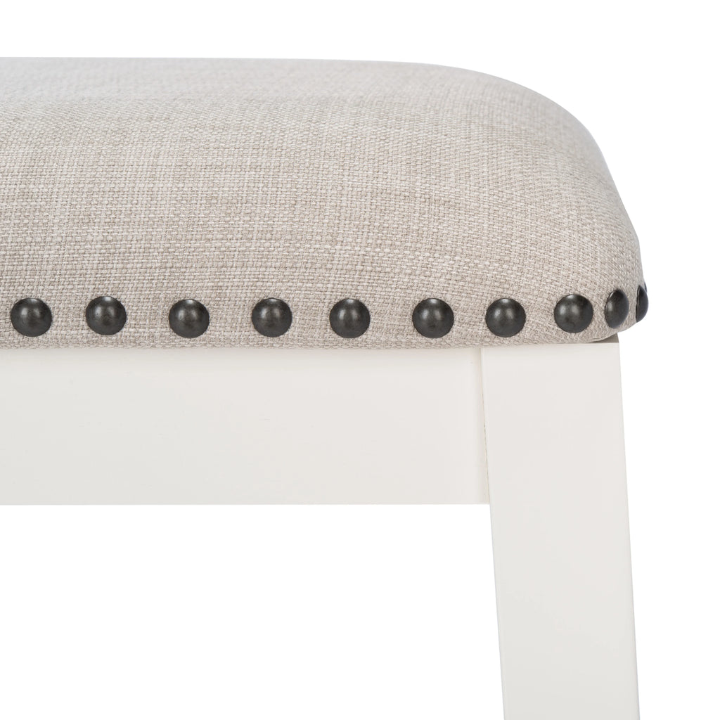 White, in. in. x (18.8 Aero Set SAFAVIEH in. D W of Mid-Century H) 2 25 Counter x Stool, 13