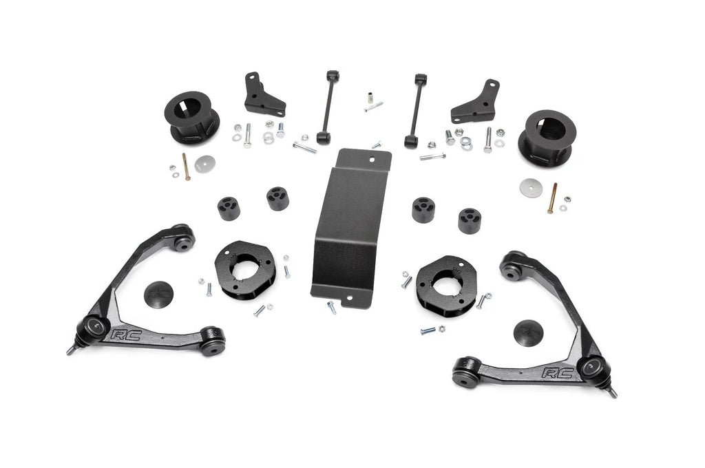 Rough | Yukon 3.5" 2WD Tahoe 07-16 19331 Lift Chevy Suburban 4WD | Country 2007-2020 1500 Kit (fits) (XL) GMC