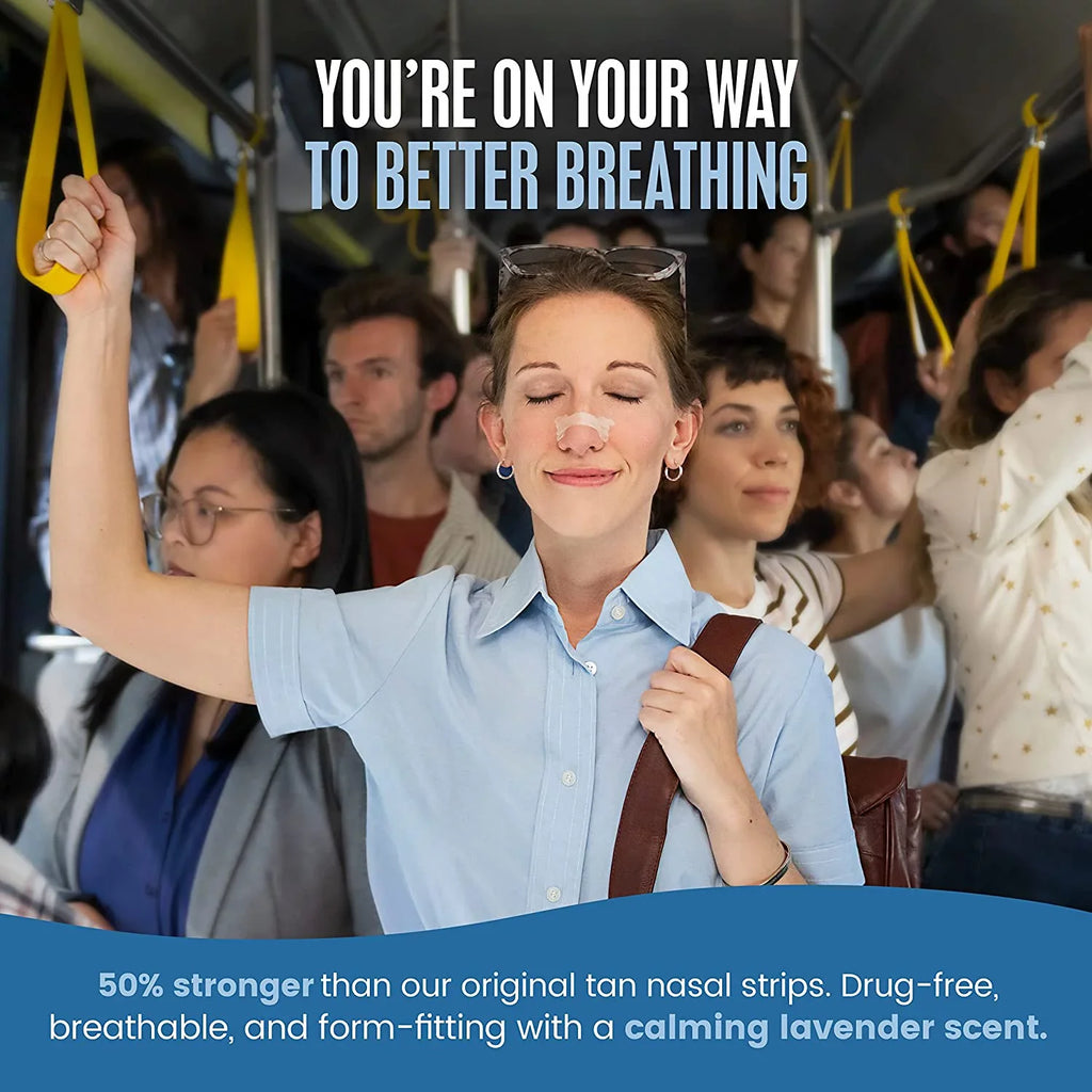 5 Strips, Right 26 Lavender Breathe Congestion Pack Scented Each Drug Nasal Free