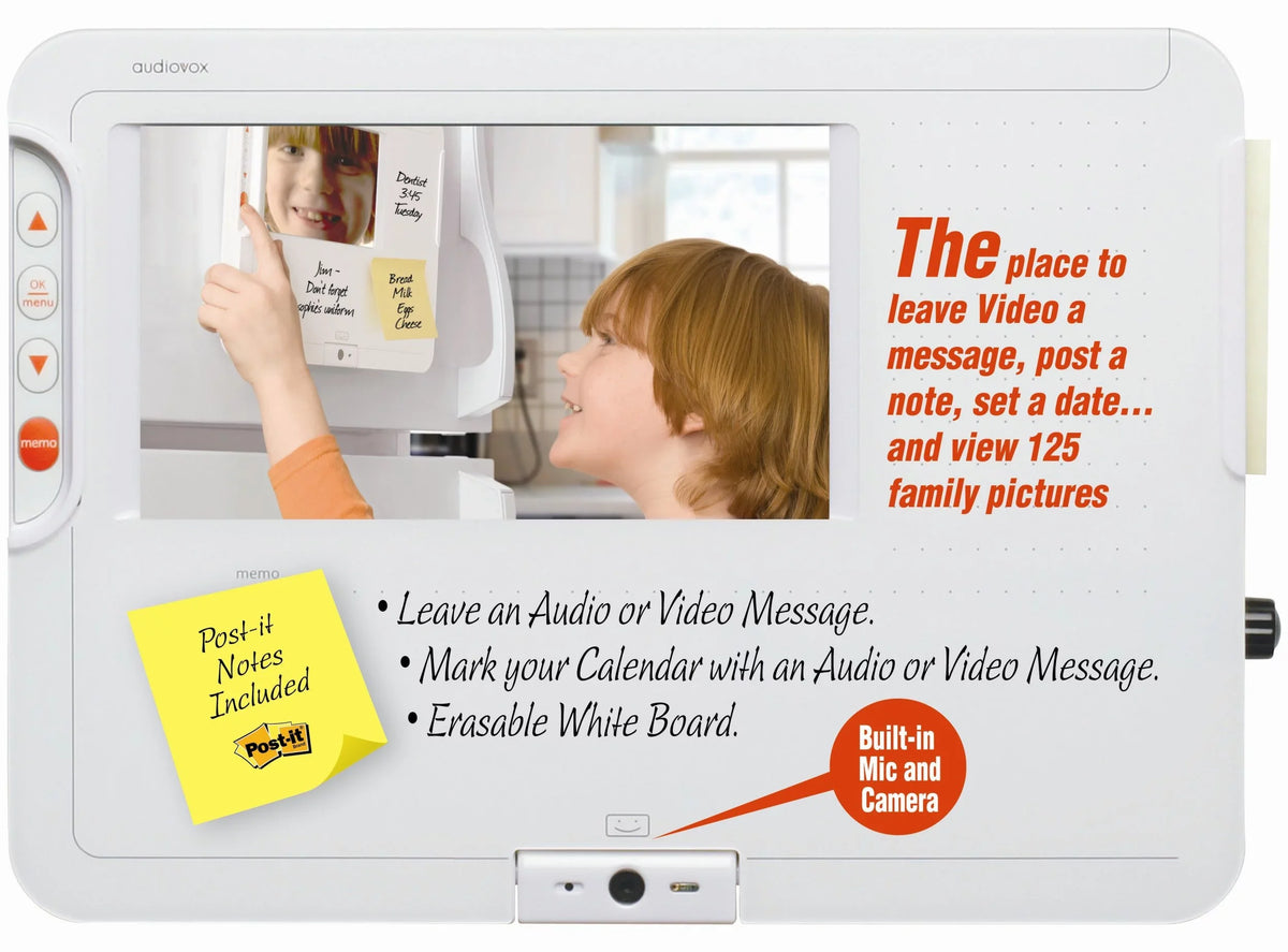 Digital Audiovox DPF711K HomeBase Video Message Center