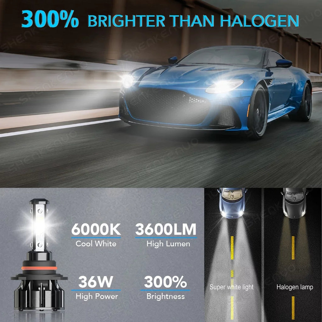 for LED 2018 2010-2014 Fog 2015 2017 Headlight 9005 Toyota BMZONCC 4Runner Light H11 2016 2020 Combo 2019 Bulbs H11