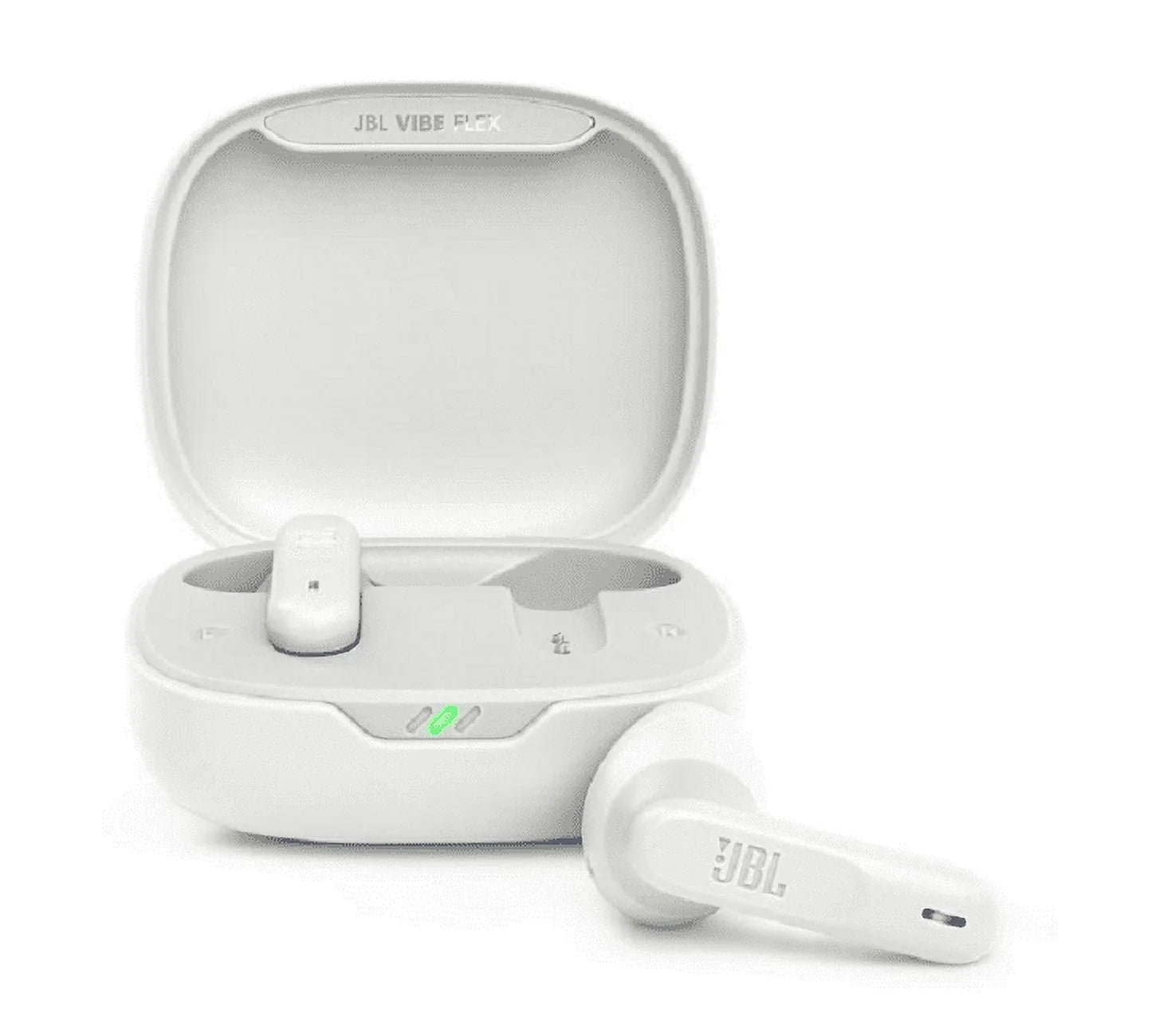 Refurbished JBL 990090979 Wireless White Earbuds, Vibe Flex