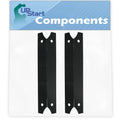 Steel Bar, Shield Parts Vaporizer 3/4" Bar, Plate 17 Tent Replacement 810-7600-S Tamer, Flavorizer Heat Grill - 2-Pack for Barbeque Burner Compatible Flame Porcelain BBQ Charmglow Cover