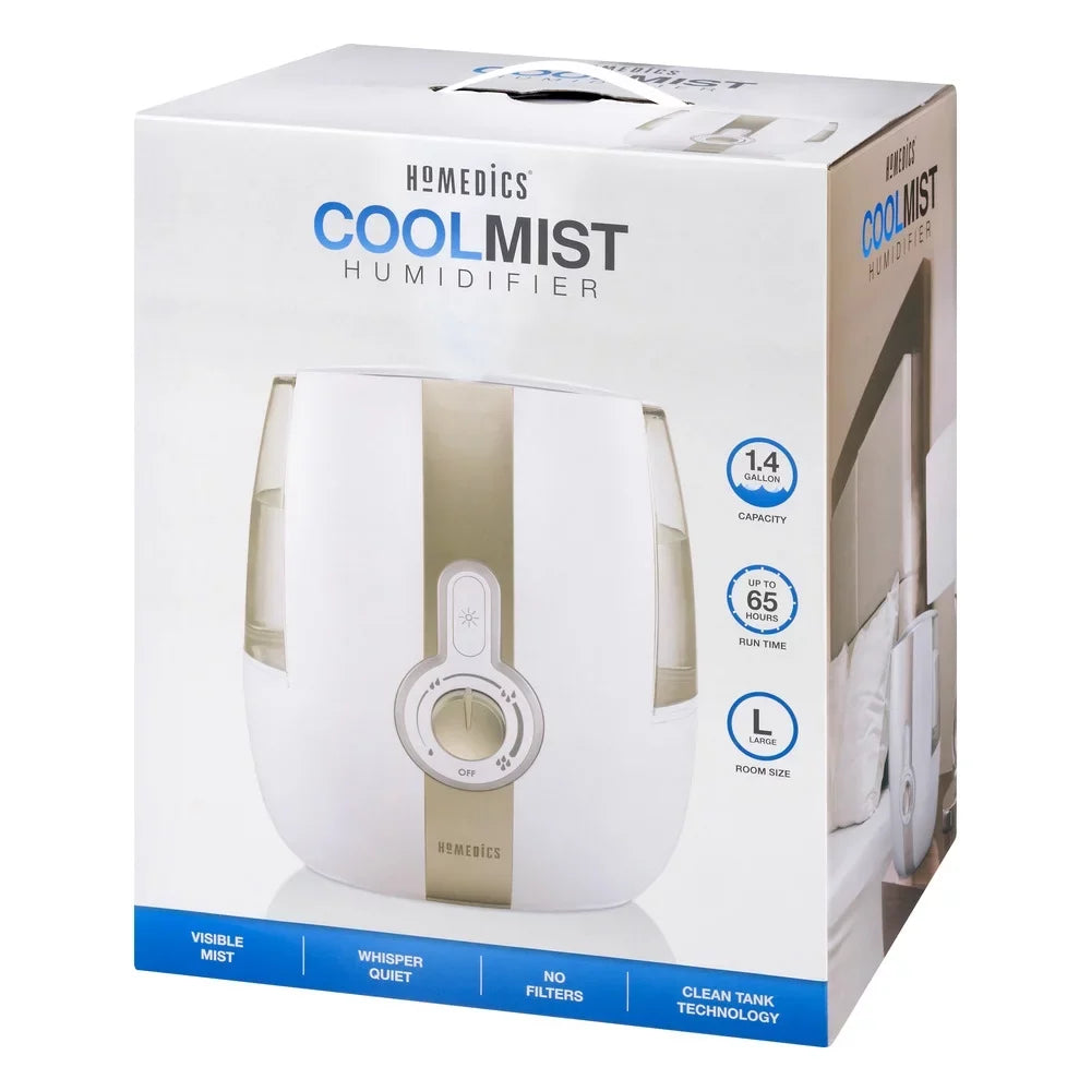UHE-CM65 HoMedics Mist Cool Ultrasonic Humidifier,