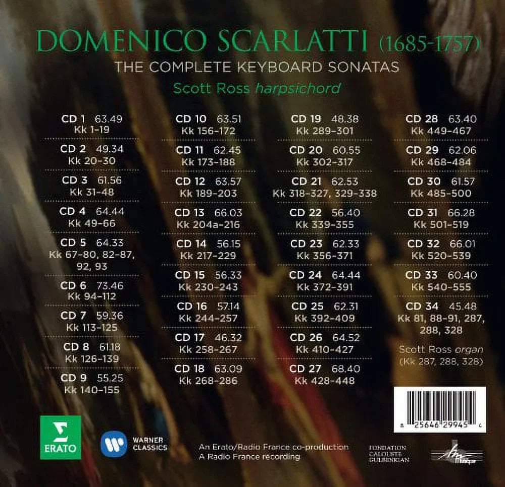 Keyboard CD Works - - Scarlatti Comp - Classical