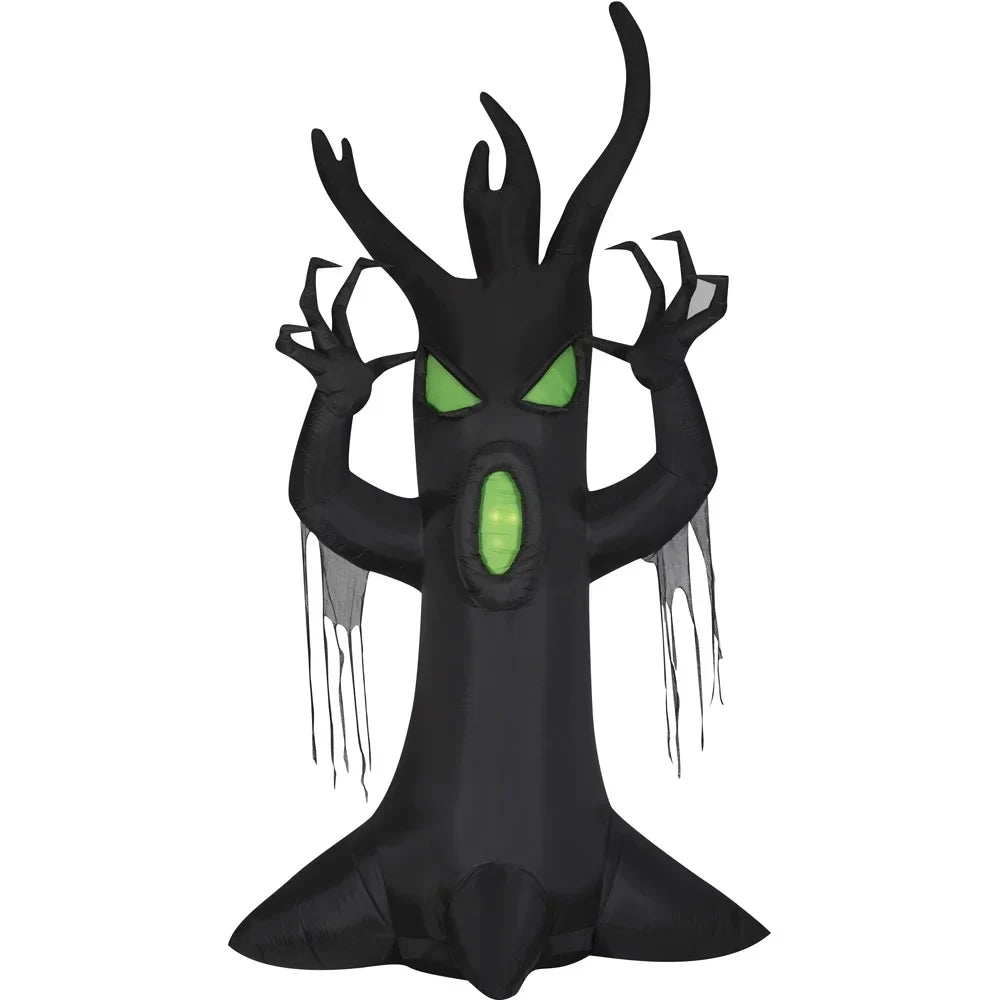 Halloween Inflatables Tall Tree Big 12FT Scary self-inflating Airblown
