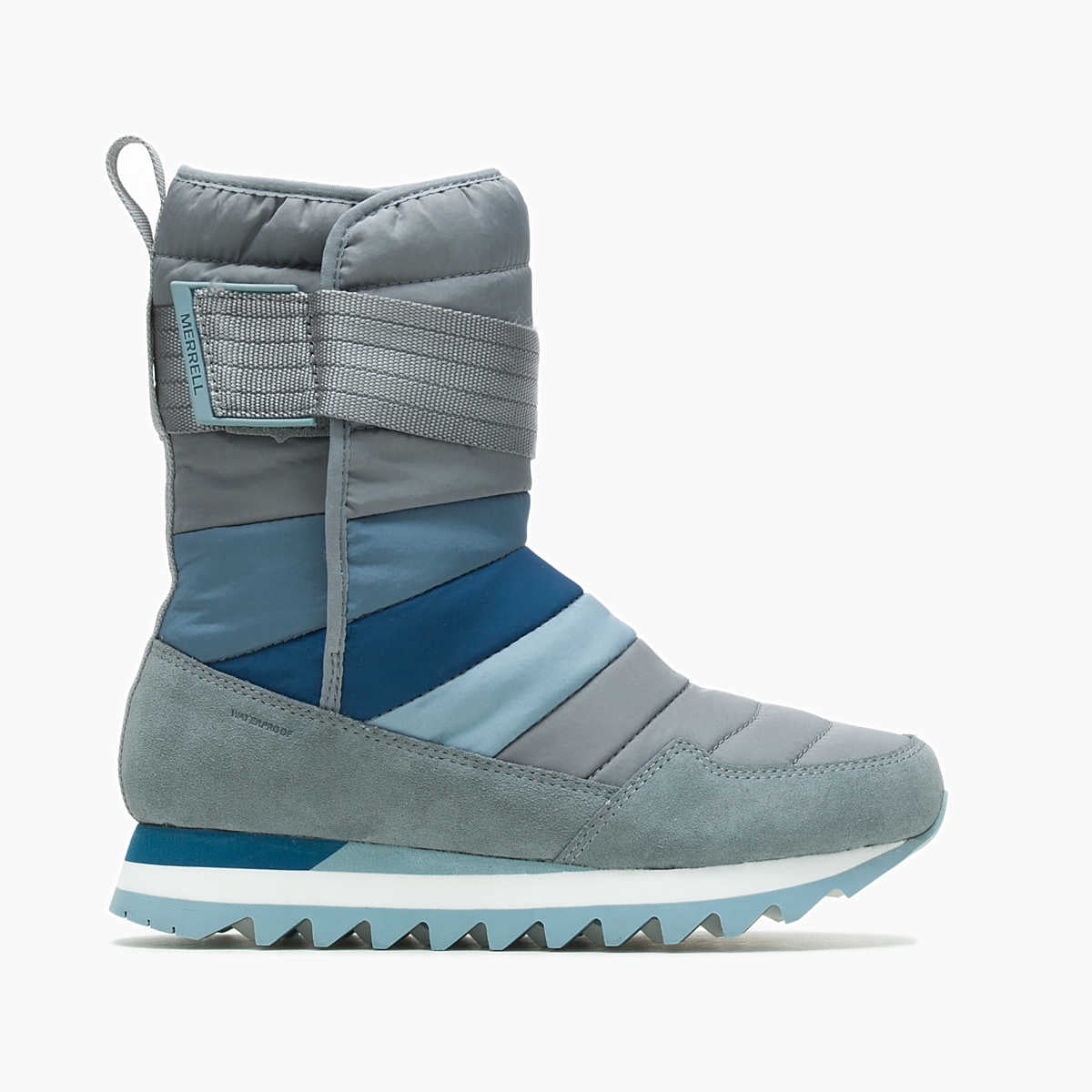 Size Merrell Boots Strap J004612 Monument Women's Tall Alpine Waterproof Blue 8