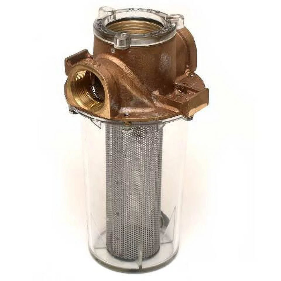 Water Raw 1 | 1/4 ARG-1250-S Inch Boat Bronze Cast Groco Strainer