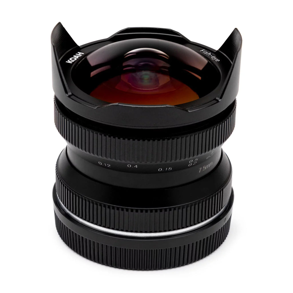 Artisans f/2.8 Canon 7.5mm for EF-M Series Wide-Angle Mount Koah Lens Fisheye