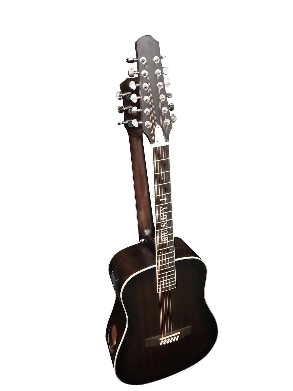 NPT Neck, 2021 Busuyi Acoustic Double Guitar Double Strings 12/6 Sided