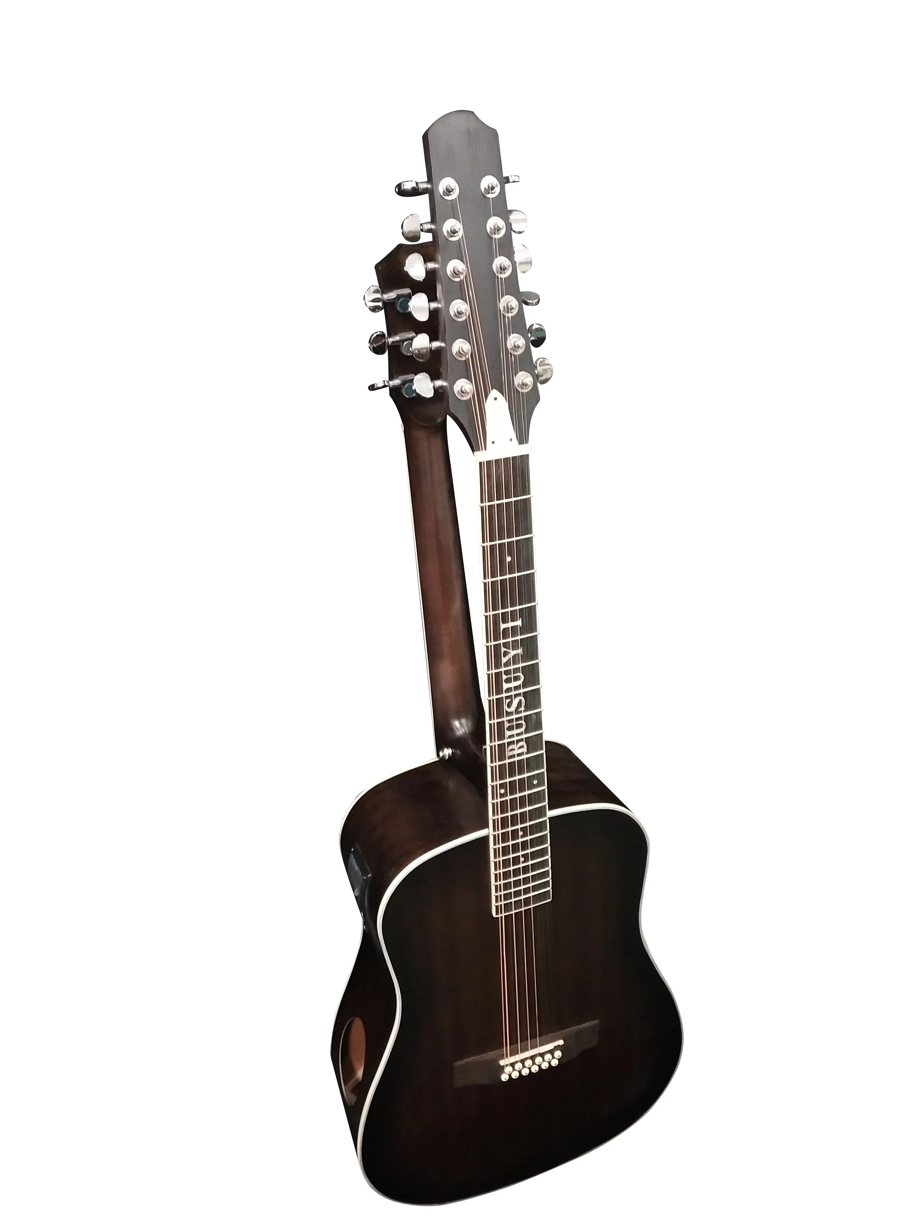NPT Neck, 2021 Busuyi Acoustic Double Guitar Double Strings 12/6 Sided