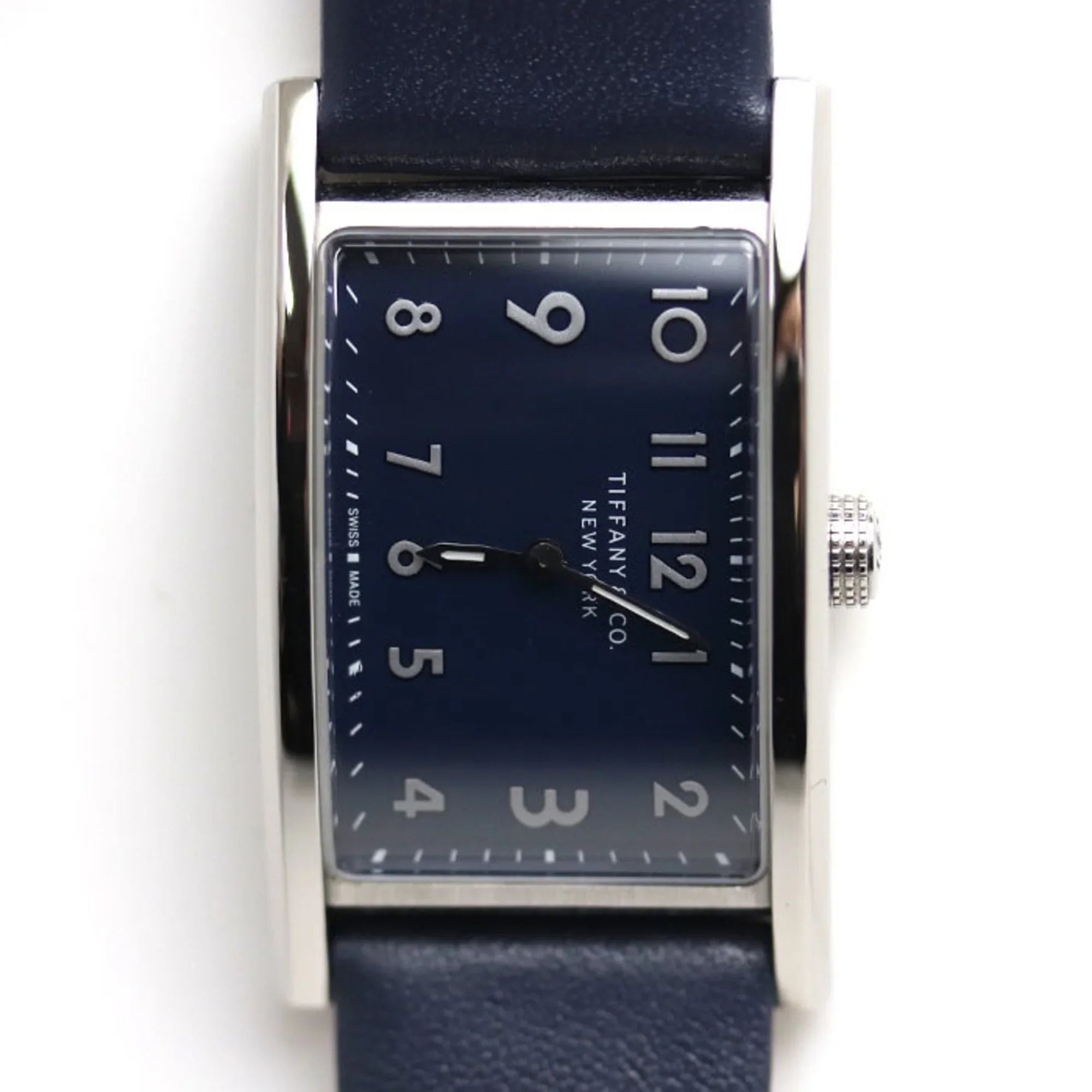 Tiffany Mini Pre-Owned Battery West East Women's TIFFANY&Co. Operated 34677344 Watch (Good)
