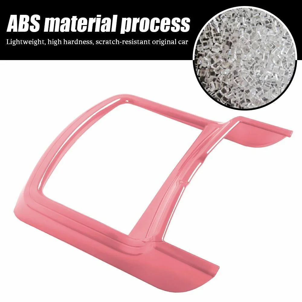 Trim Console Inner Pink Cover Cup Holder Panel Teledu + Central