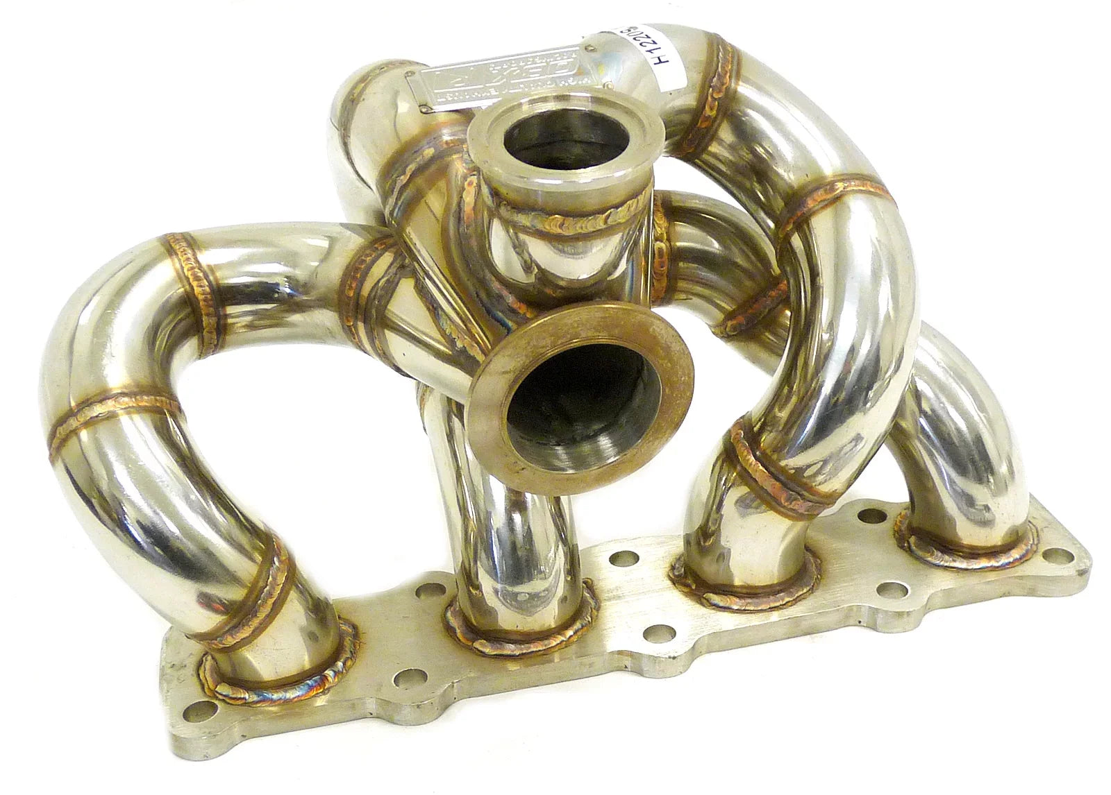 Stainless V-Band With By Hyundai Flange Manifold Fitment OBX-RS For Genesis 2.0L Steel 2011+