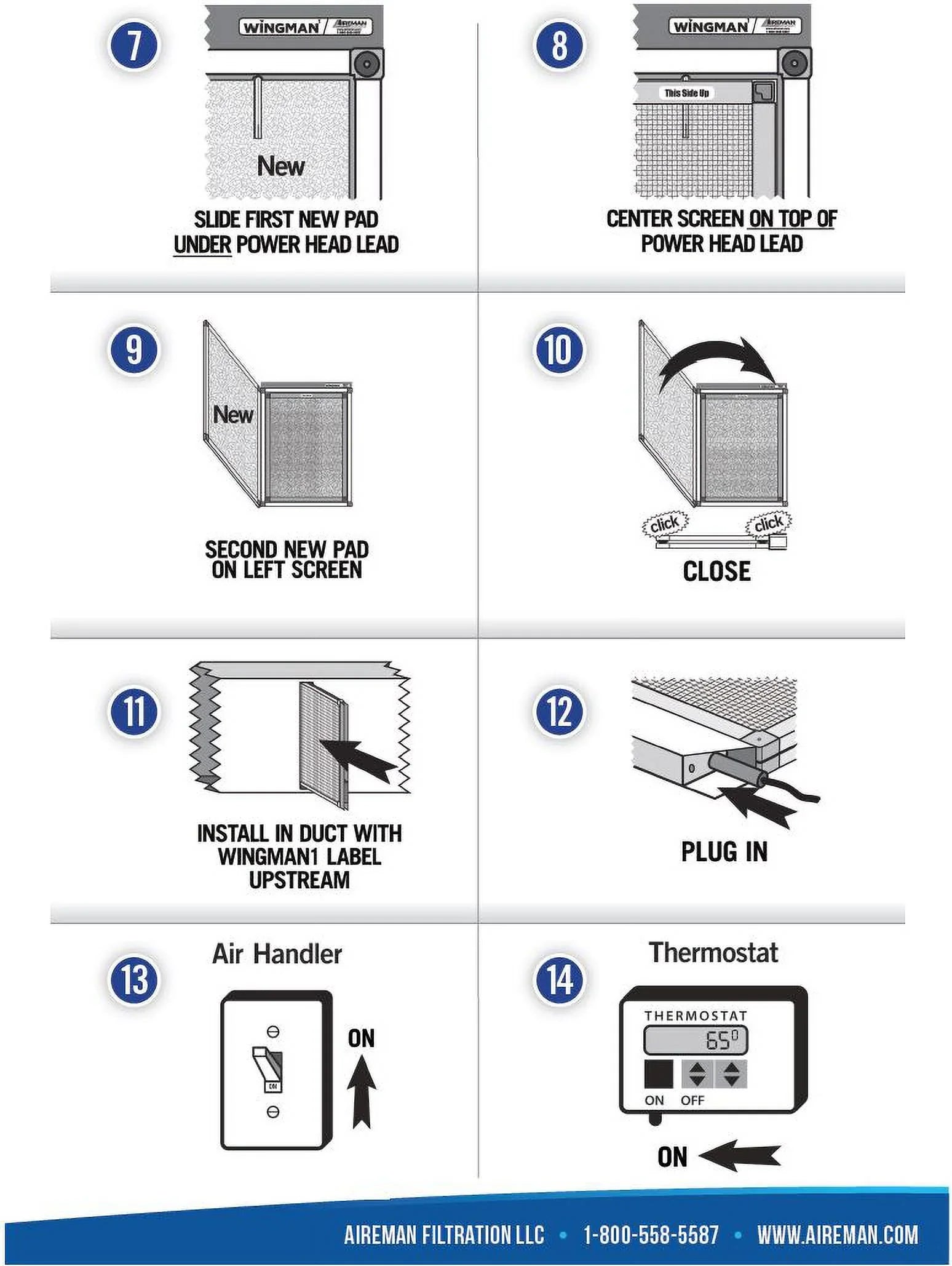 Year Pads Replacement - atmospheric AC Changes - Wingman1 Filter Electronic 20x24x1 Furnace Supply 4