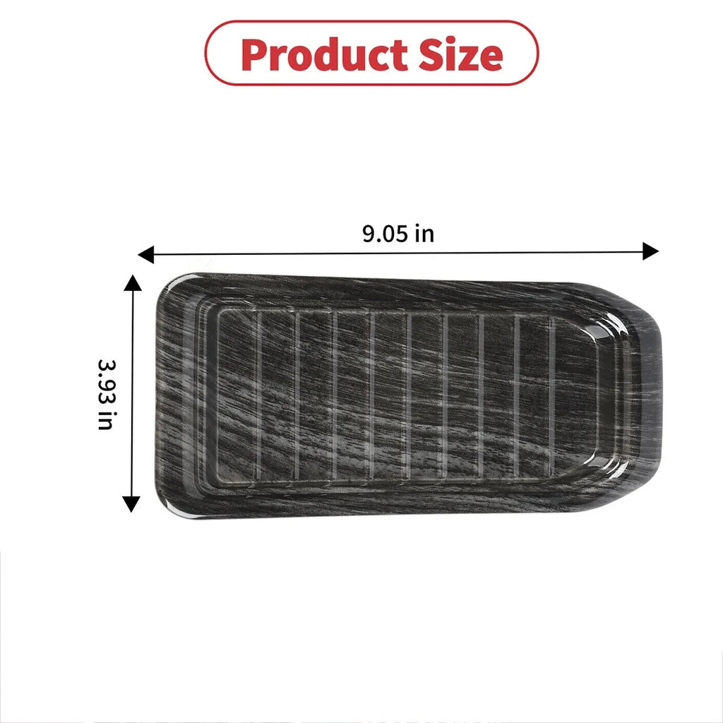 Cover Chevy Suburban Fit Black SIERRA Wood Box Storage Silverado Center Trim Grain Tahoe 2021 2019 For 2020 2022 Armrest