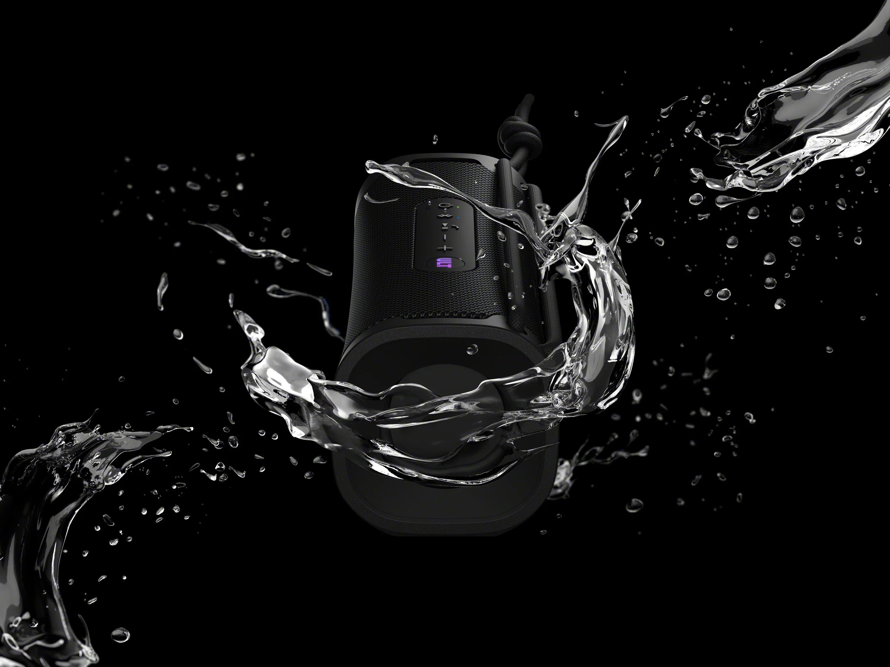 Black Waterproof, Sony 1 movable Bluetooth Compact Ultra IP67 ULT Speaker, Shockproof and Dustproof, - Rustproof FIELD Wireless
