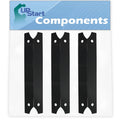 Parts 3-Pack 81022501 Charmglow Bar, Vaporizer Heat Tent Bar, BBQ 3/4" Porcelain Replacement Cover - Compatible Tamer, Steel Barbeque Shield 17 Burner for Grill Plate Flame Flavorizer
