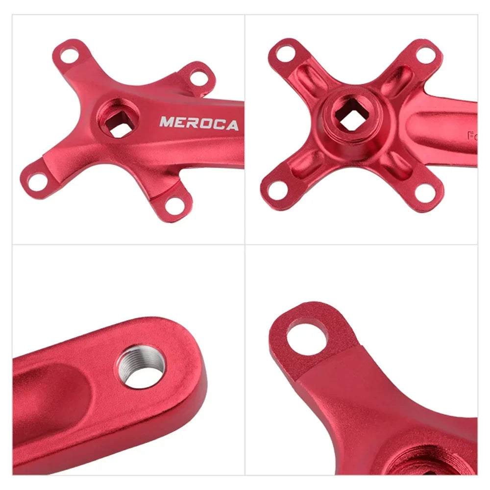 170MM Biking Bike Set Alloy 8/9/10/11 - Speed - Aluminum Ideal Mountain for MEROCA for Crank 104 BCD Single Crankset, Enthusiasts Ring