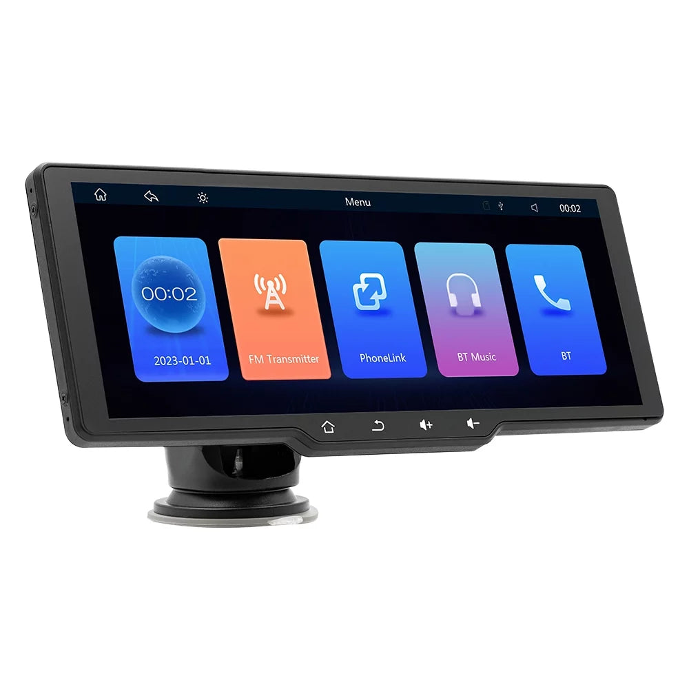 Camcorder, Car Rearview Auto Andoer Car Wireless Player MultiMedia and Camera with movable CarPlay, Camera