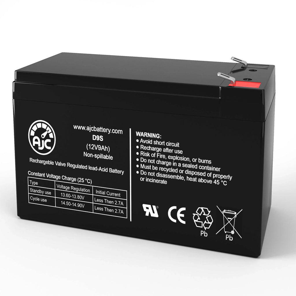 PowerCycle 500 Replacement Bicycle 12V an Is 9Ah - Battery Brand Electric Merida This AJC