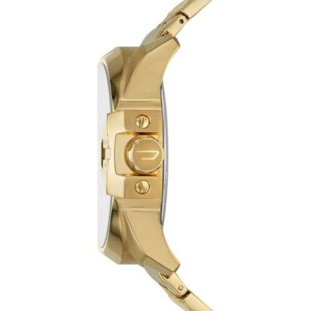 TIME UBER DIESEL WATCH STAINLESS GOLD MEN'S CHIEF DZ7447 TONE MULTI