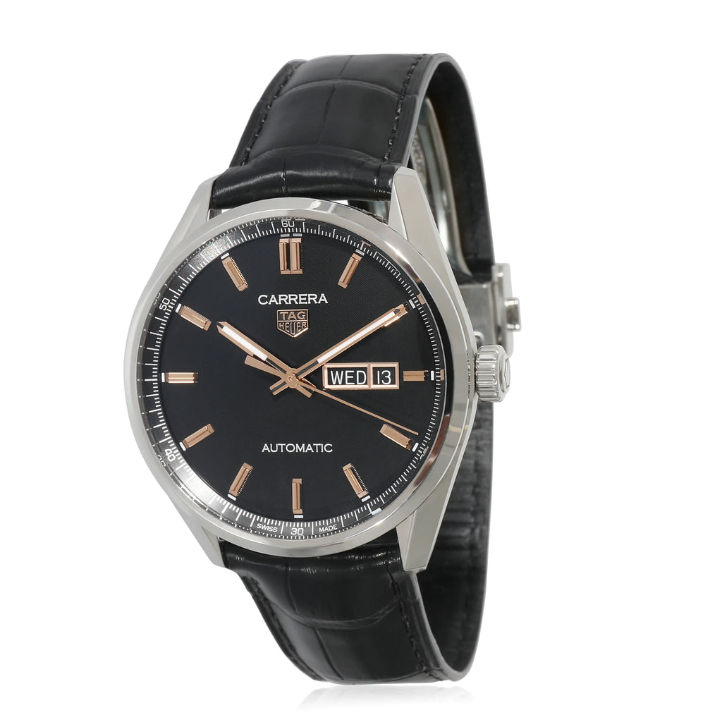 WBN2013.FC6503 Stainless Men's in Pre-Owned Heuer Carrera Tag Steel Watch