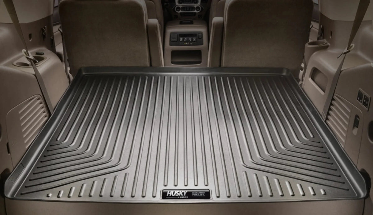 Ford Black upright Compatible Husky with under by Series Liner Seat Explorer; 3rd 3rd RealTruck Seat Behind 11-19 behind Weatherbeater Cargo and