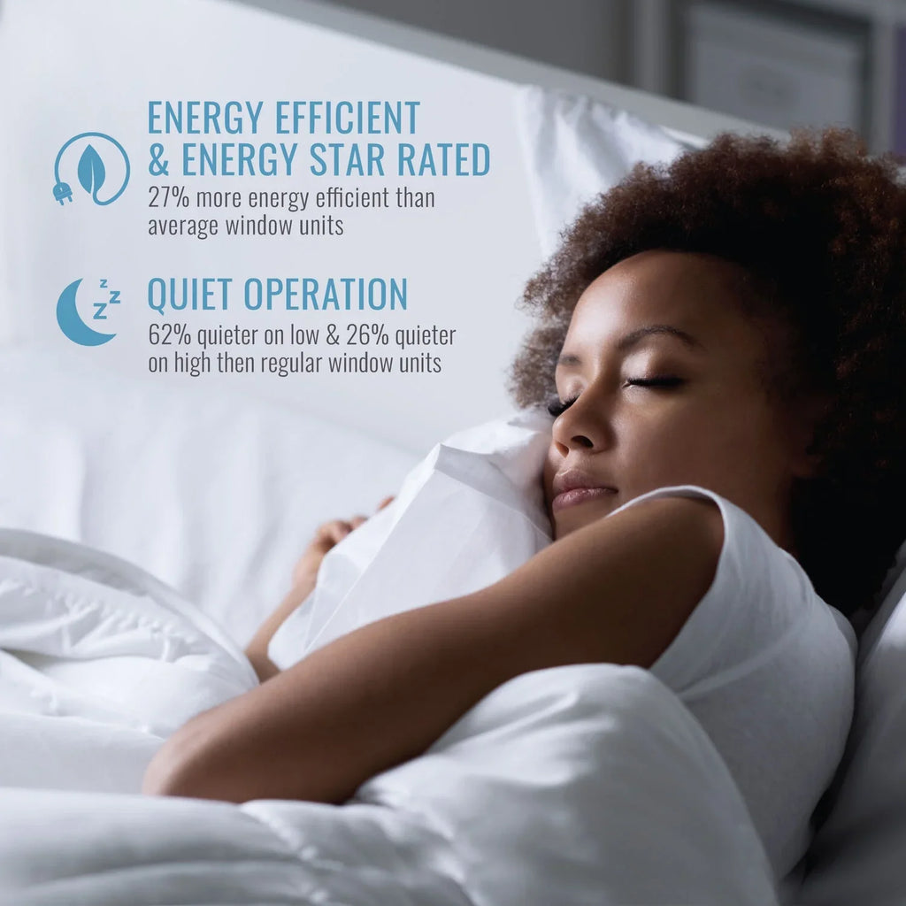 oxygen 8,000 Keystone with BTU Remote Inverter Mounted Window Conditioner Control