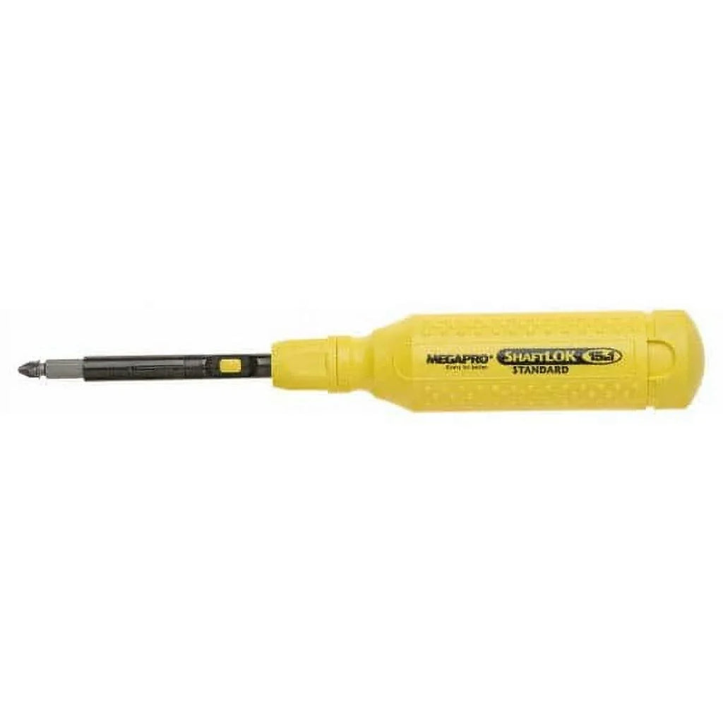 NumBits Megapro Screwdriver, 151SL44-B Multi-Bit 6